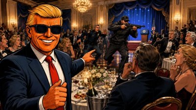 Amerikas gefährlichstes Dinner seit der Titanic
